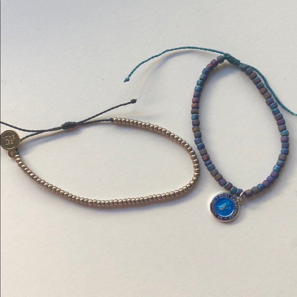 saint christopher get back bracelets